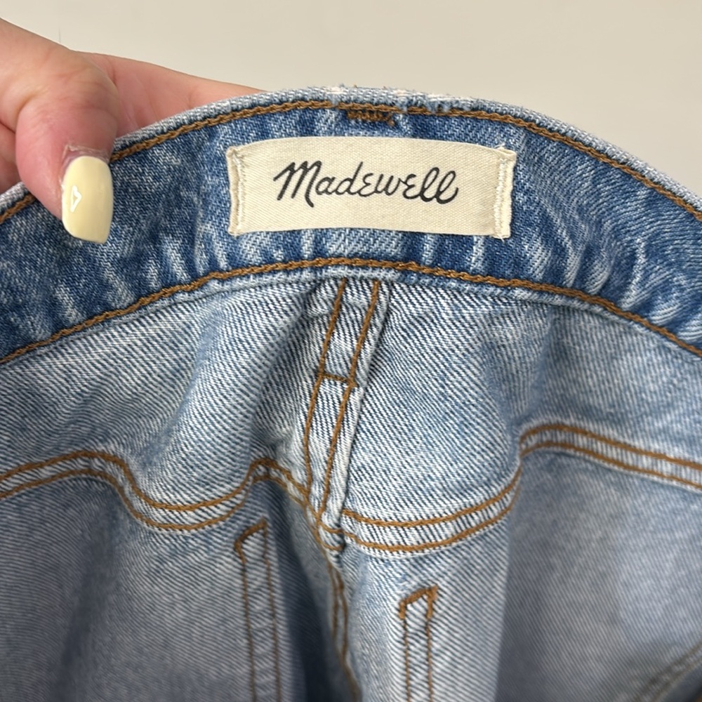 Madewell The Perfect Vintage Straight Jean Ferman Wash Size 26 - Picture 10 of 12